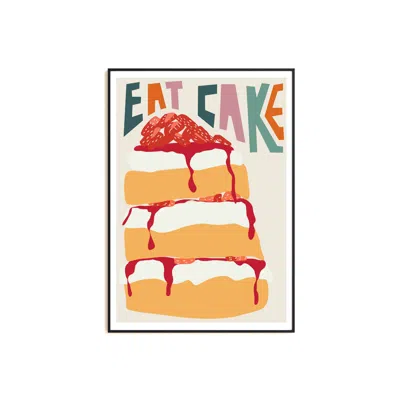 Natalie Cass Art Eat Cake Art Print - A2