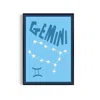 Natalie Cass Art Gemini Art Print - A2