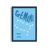 Natalie Cass Art Gemini Art Print - A3
