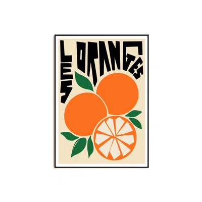 Natalie Cass Art Les Oranges Art Print - A3