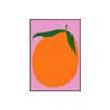 Natalie Cass Art Orange Art Print - A3 In Orange