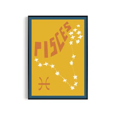 Natalie Cass Art Pisces Art Print - A2