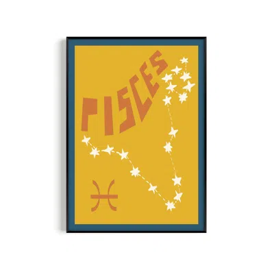 Natalie Cass Art Pisces Art Print - A3