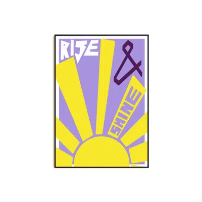 Natalie Cass Art Rise And Shine Art Print - A2