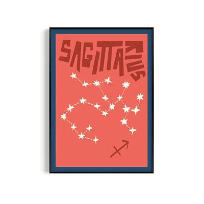 Natalie Cass Art Sagittarius Art Print - A2