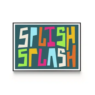 Natalie Cass Art Splish Splash Art Print - A2