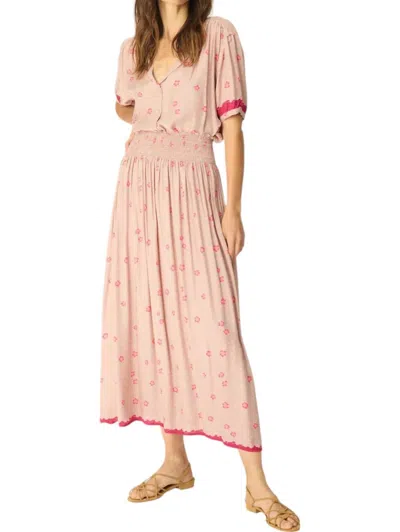Natalie Martin Bella Skirt In Pinwheel Mink In Multi