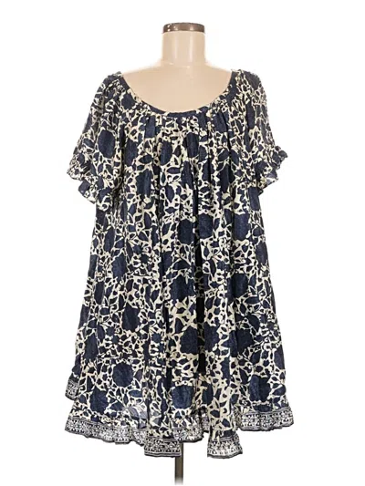 Pre-owned Natalie Martin Casual Dress In Blue