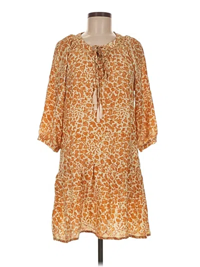 Pre-owned Natalie Martin Casual Dress In Orange