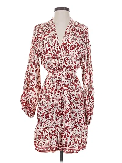 Pre-owned Natalie Martin Casual Dress In Red