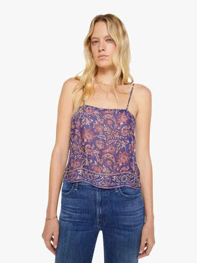 Natalie Martin Fern Camisole Top Artichoke Mariner In Blue