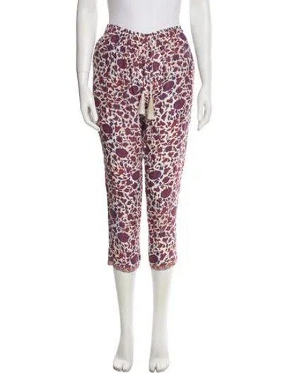 Pre-owned Natalie Martin Floral Print Pajamas In Blue