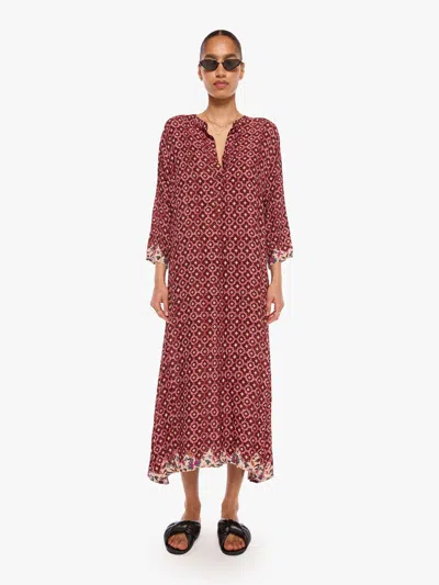 Natalie Martin Isobel Dress Mosaic Spice In Red