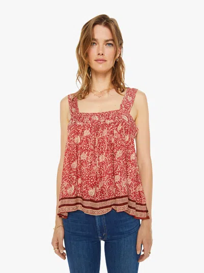 Natalie Martin Jasmine Top Water Lily Terracotta In Multi