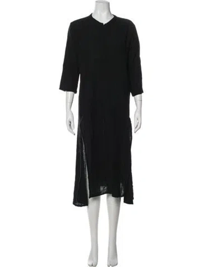 Pre-owned Natalie Martin Long Dress In Black
