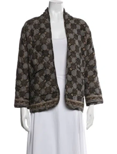 Pre-owned Natalie Martin Patterned Jacket In Multicolor