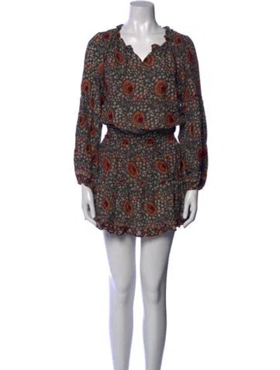 Pre-owned Natalie Martin Printed Mini Dress