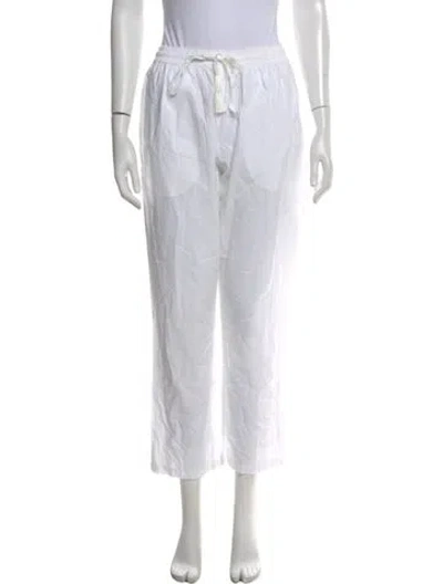 Pre-owned Natalie Martin Straight Leg Pants W/ Tags In White