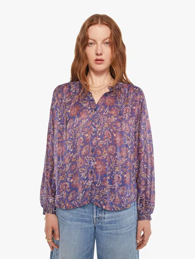 Natalie Martin Tolan Shirt Artichoke Mariner In Purple