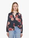 Natalie Martin Tolan Shirt Poppy In Blue
