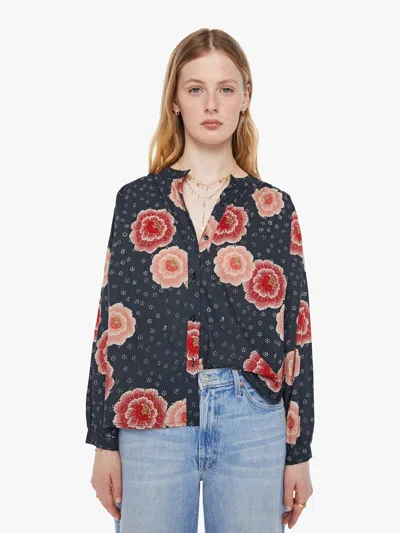 Natalie Martin Tolan Shirt Poppy In Blue