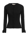 Natan Woman Cardigan Black Size 5 Viscose, Polyamide