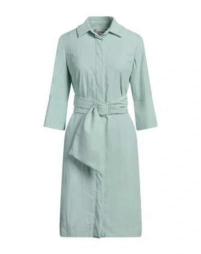 Natan Woman Midi Dress Light Green Size 10 Polyamide