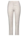 Natan Woman Pants Dove Grey Size 16 Virgin Wool In Grey