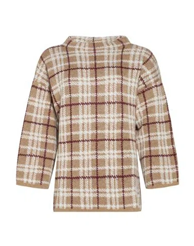 Natan Woman Sweater Camel Size 1 Wool, Polyacrylic, Polyamide, Mohair Wool In Brown