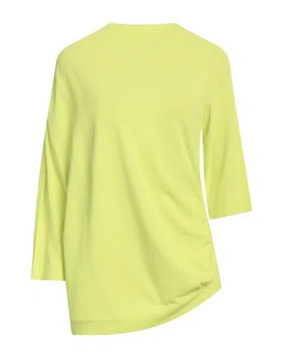 Natan Woman Sweater Lime Green Size 6 Viscose, Polyamide