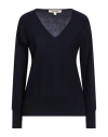 Natan Woman Sweater Midnight Blue Size 4 Wool, Cashmere In Multi