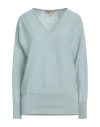 Natan Woman Sweater Sage Green Size 5 Wool, Cashmere