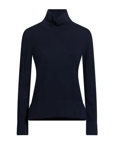 Natan Woman Turtleneck Midnight Blue Size 3 Wool, Cashmere
