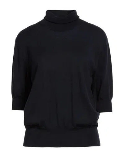 Natan Woman Turtleneck Midnight Blue Size 4 Virgin Wool