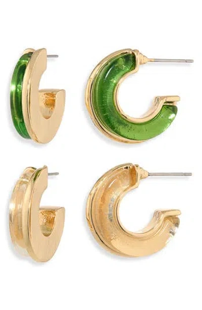 Natasha 2-pack Hoop Earrings In Multi