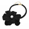 Natasha Accessories Women's Flower Necklace In Black In Black