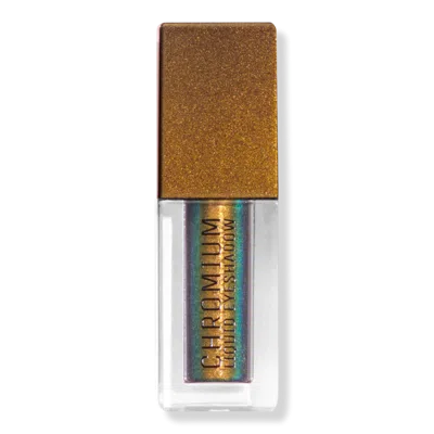 Natasha Denona Chromium Liquid Eyeshadow - Scarab In Green