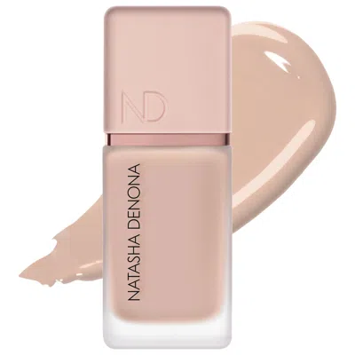 Natasha Denona Hy-glam Foundation Hydrating & Blurring Luminous Longwear Serum Foundation N4 1.01 Oz/30 ml In Gray