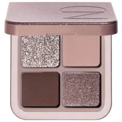 Natasha Denona Luxe Glam Compact Quad Eyeshadow Palette Cool 4 X 0.35 Oz/2.5g In Blue