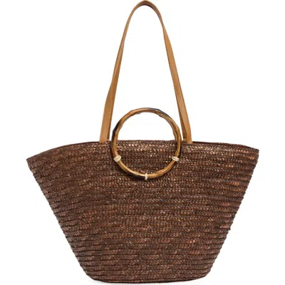 Natasha Picnic Basket Straw Tote