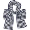 Natasha Plaid Bow Scrunchie In Multi