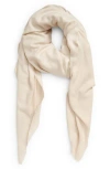 Natasha Tasha Oversize Scarf In Ivory