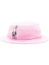 Natasha Zinko Bunny-motif Bucket Hat In Pink