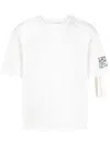Natasha Zinko Camping-slogan Convertible T-shirt In White