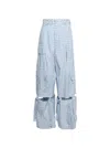 Natasha Zinko Checked-pattern Cargo Trousers