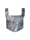 Natasha Zinko Denim Print Corset