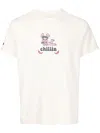 Natasha Zinko Heartbreaker Graphic-print T-shirt In Neutrals