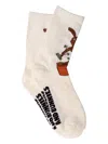 Natasha Zinko Groot Rabbit-tree Socks In White