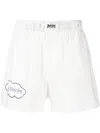 Natasha Zinko Happy Saturday Boxershorts In White