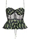 Natasha Zinko High Camisole Top In Black